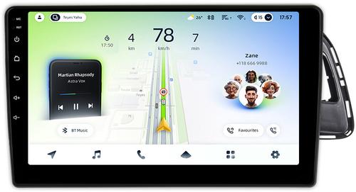 Магнитола для Audi Q5 8R 2008-2016 без джойстика MMI - Teyes CC4L-DTS монитор 10.1" IPS, Android 14, Быстрая, Snapdragon 662, CarPlay, 4G SIM-слот