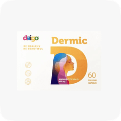 Daigo Dermic | Комплекс с пептидом хлореллы для кожи, волос и ногтей, 60 капсул