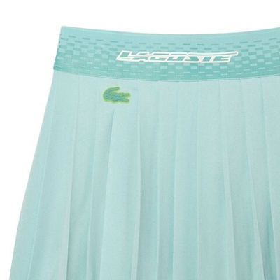 Теннисная юбка Lacoste Tennis Pleated Skirts with Built-in Shorts - поясtille mint