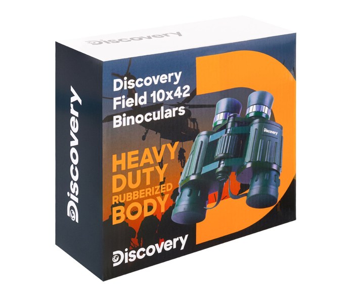 Бинокль Levenhuk Discovery Field 10x42