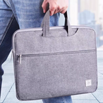 HP HUIPU Polyester Oxford Handheld Laptop Bag Regular Unisex Gray