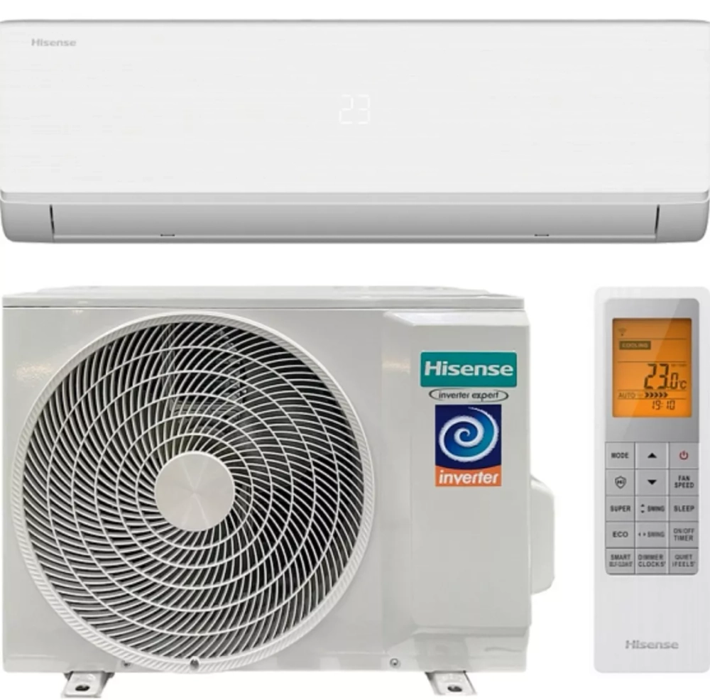 Сплит-система инверторного типа Hisense GOAL 2.0 DC AS-24UW4RBTKJ00 WI-FI