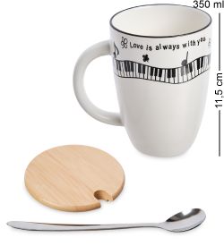 GAEM Art MUG-208/2 Кружка «Мелодия любви»