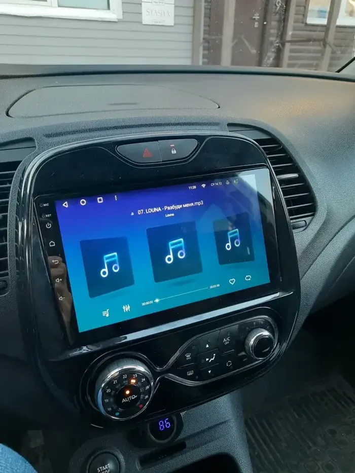 Магнитола для Renault Kaptur 2016+ - Teyes CC2 PLUS монитор 9" QLED, Android 10, Быстрая, SIM-слот