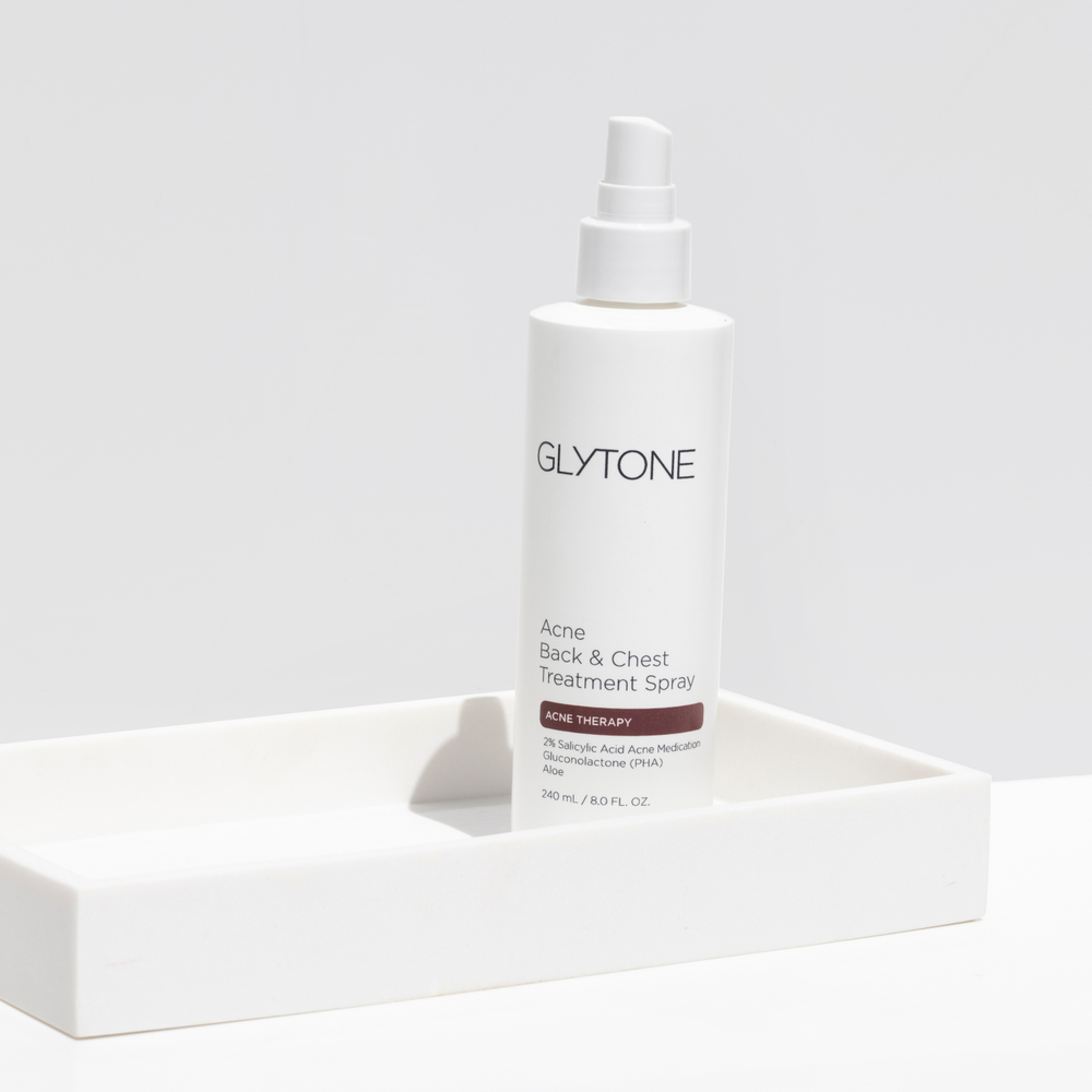 GLYTONE Спрей для проблемной кожи спины и груди Acne Back & Chest Treatment Spray, 240 мл