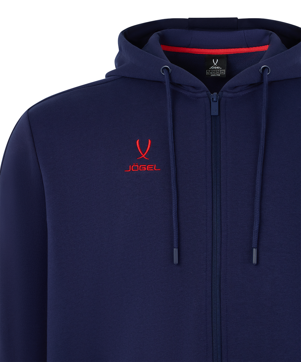 УЦЕНКА Худи ESSENTIAL Club Cotton Zip Hoodie, темно-синий