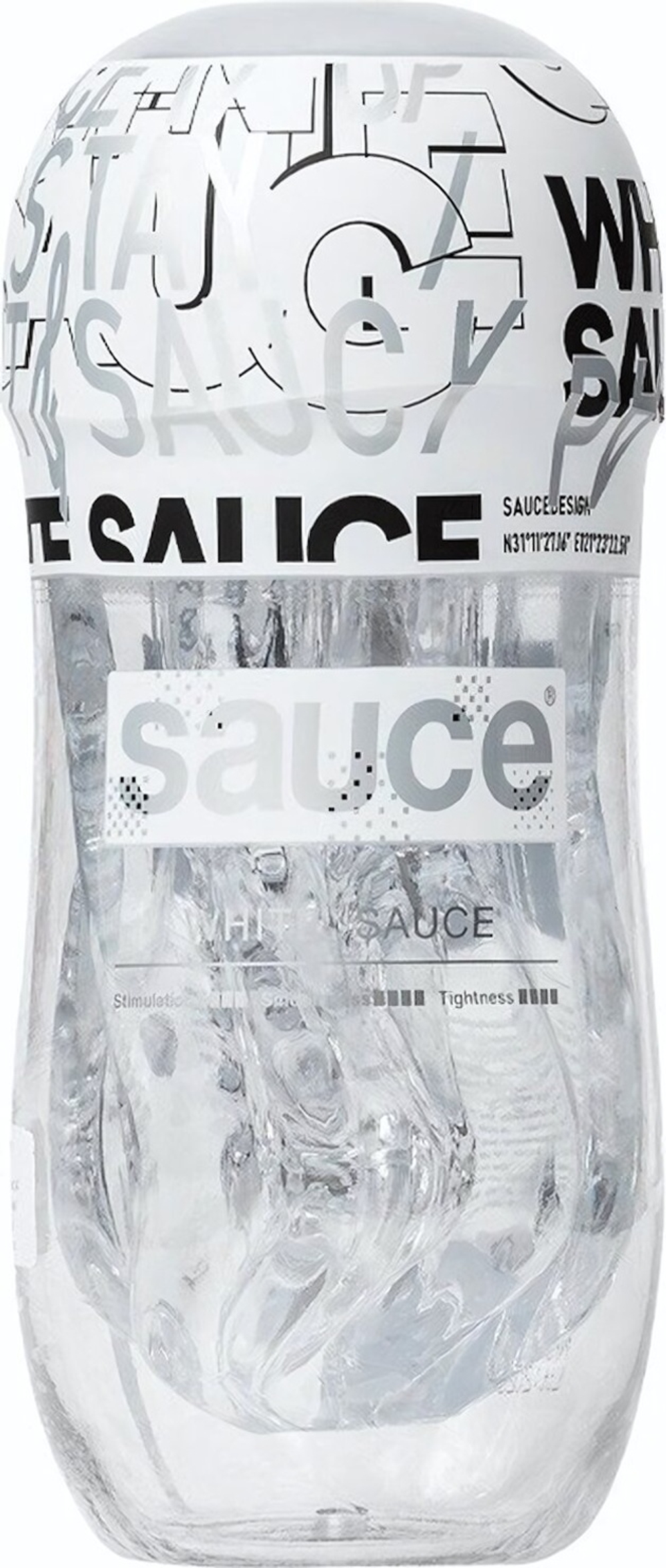 Мастурбатор Sauce White (Цвет: белый)