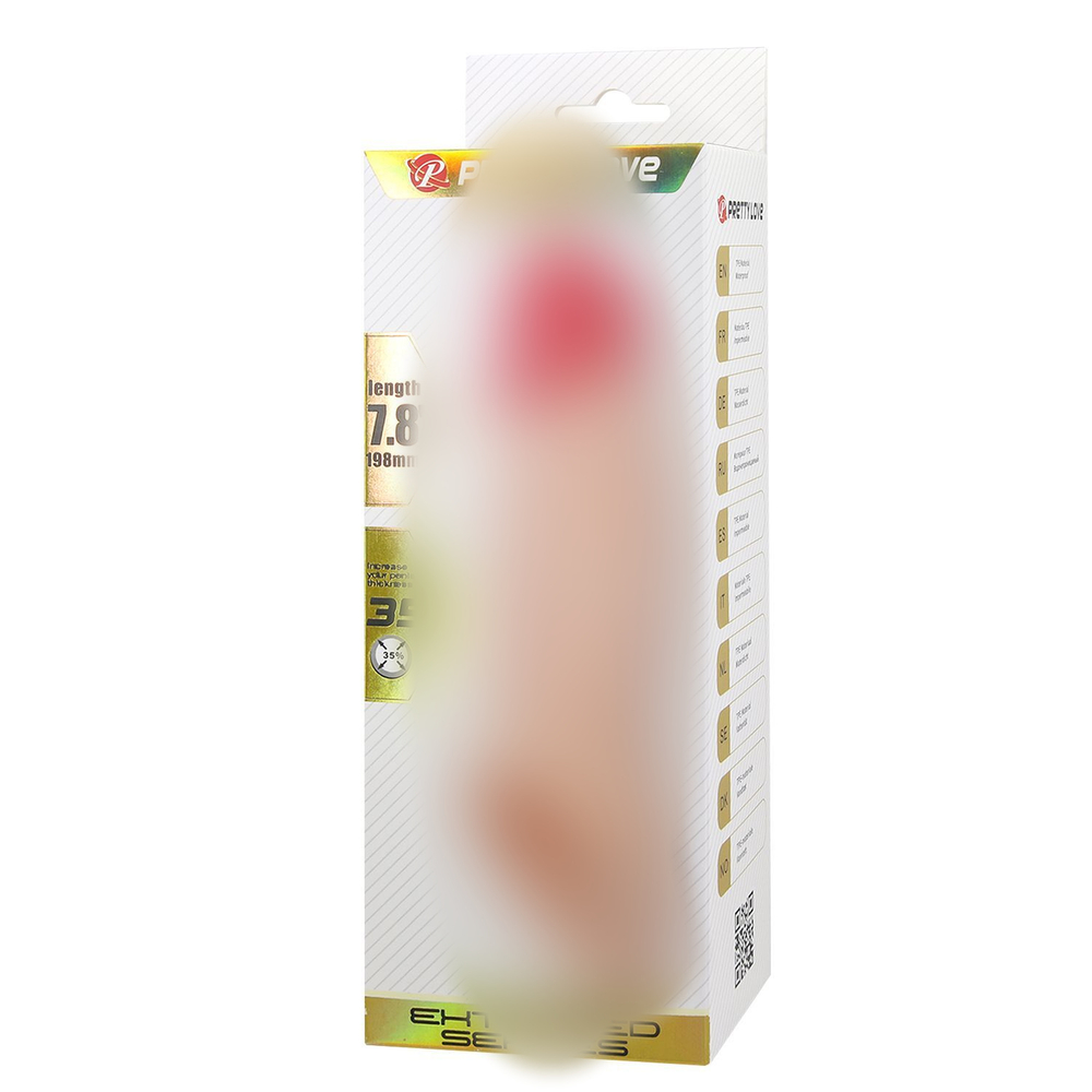 Реалистичная насадка на пенис BI-026278N