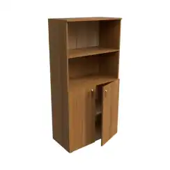 Шкаф низкий ЛФ224 800х406х1610, орех