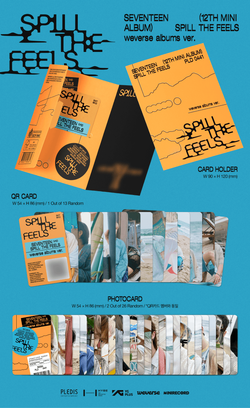 [Альбом] SEVENTEEN - SPILL THE FEELS (Weverse Albums ver.)