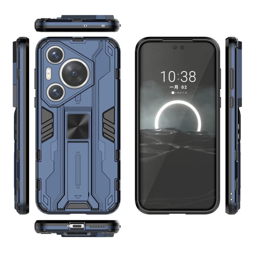 Противоударный чехол с подставкой Transformer для Huawei Pura 70 Pro