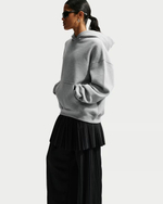 Nike Studio Fleece средней плотности Женская толстовка с капюшоном оверсайз - NIKE