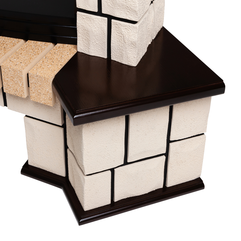 Каминокомплект Real Flame Stone Corner AO c Evrika 25,5 (угловой)