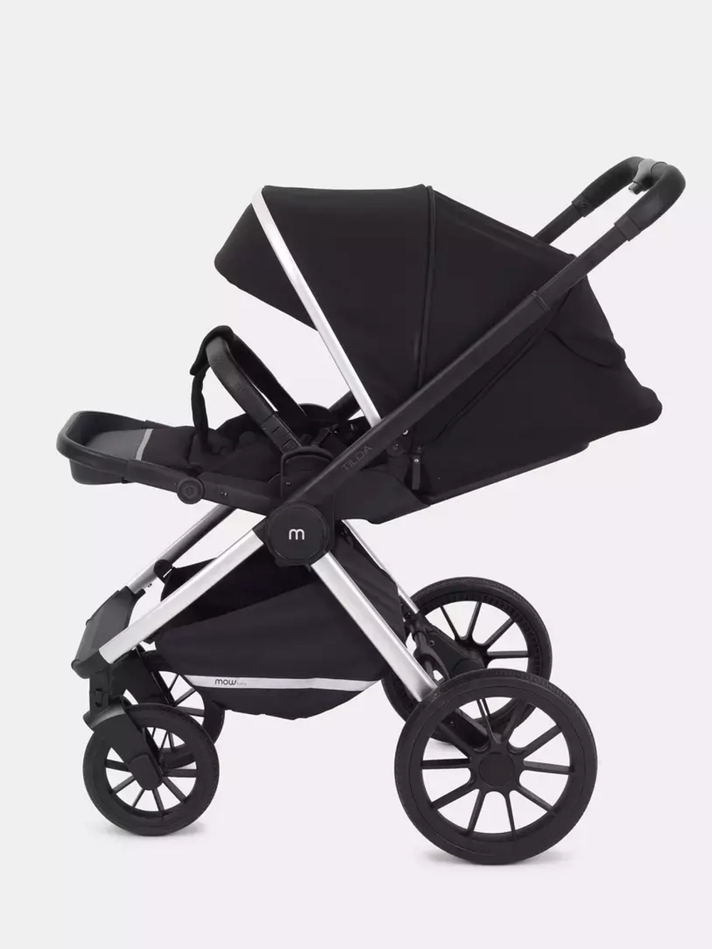 Коляска детская MOWBaby "TILDA" (2в1) MB064 Black
