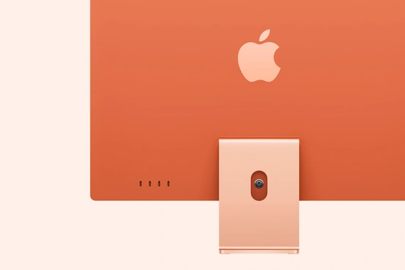 Моноблок Apple iMac 24" M4 (2024) 10CPU 10GPU 16/256GB Orange