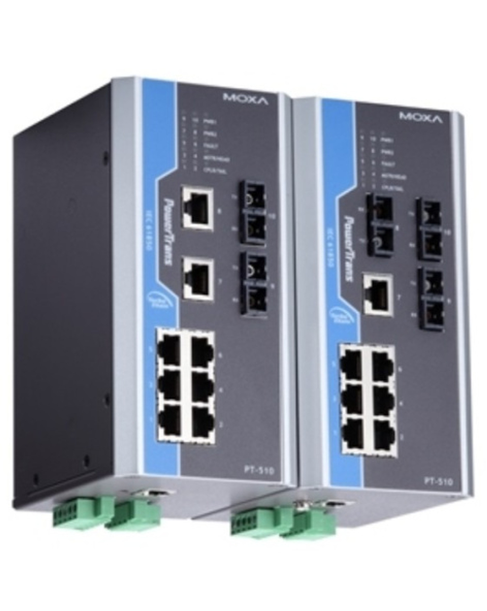 Коммутатор управляемый MOXA PT-510-SS-SC-24