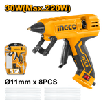 Клеевой пистолет INGCO GG308 INDUSTRIAL 220 Вт 11,2 мм