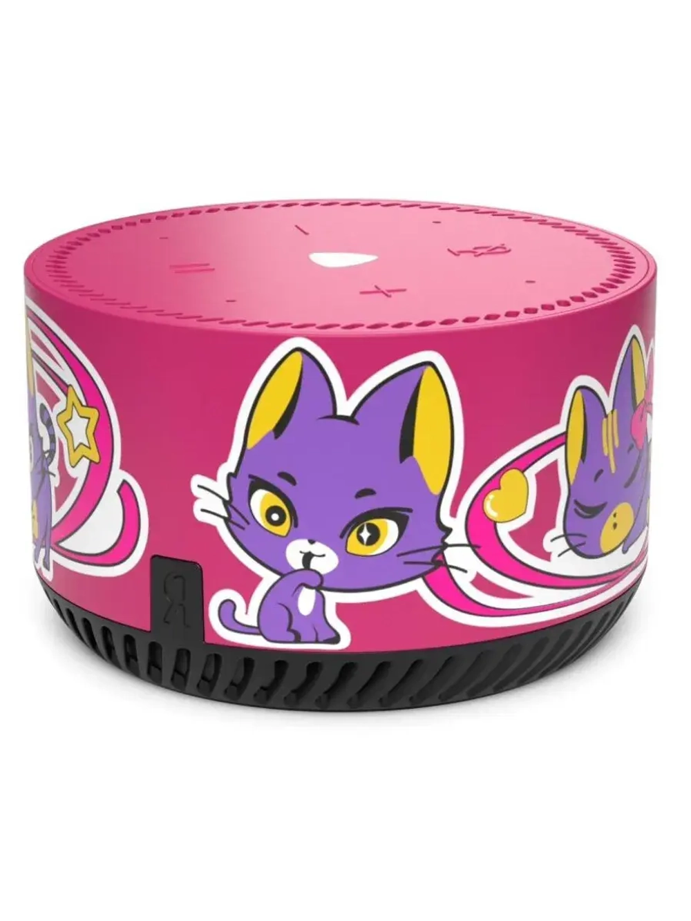Умная колонка Станция Лайт Rainbo CATTY PINK 5 Вт, Алиса