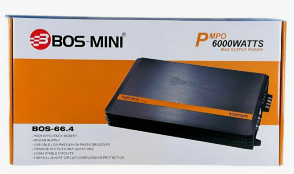 Автоусилитель BOS-MINI 66.4
