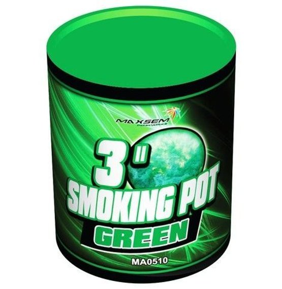 Дым зелёный "SMOKING POT GREEN" 3" MA0510/G