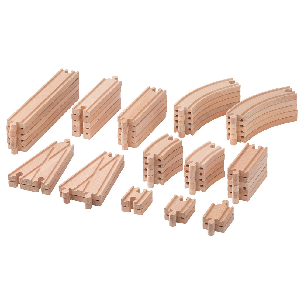 IKEA LILLABO  (ИКЕА ЛИЛЛАБО)  -  Железная дорога, 50 шт.