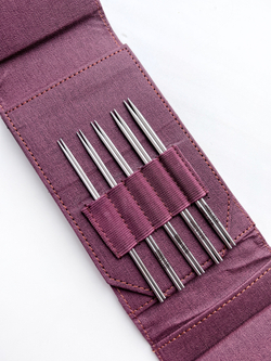 Набор съемных укороченных спиц 9см/5пар Flight Mini Maroon Lykke
