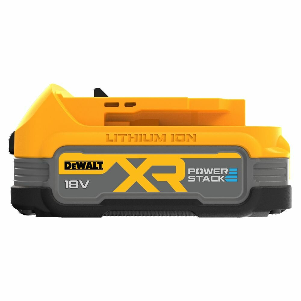 Аккумуляторная батарея DeWalt Powerstack DCBP034-XJ 18В/1.7Ач black-yellow