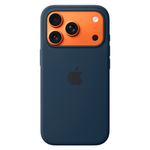 Силиконовый чехол Apple Silicone Case with MagSafe для iPhone 17 Pro, Midnight