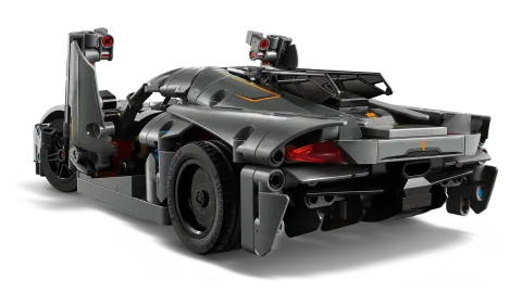 Конструктор LEGO Technic 42173 Серый гиперкар Koenigsegg Jesko Absolut
