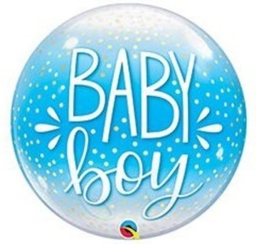 Баблс - сфера 3Д "Baby Boy"