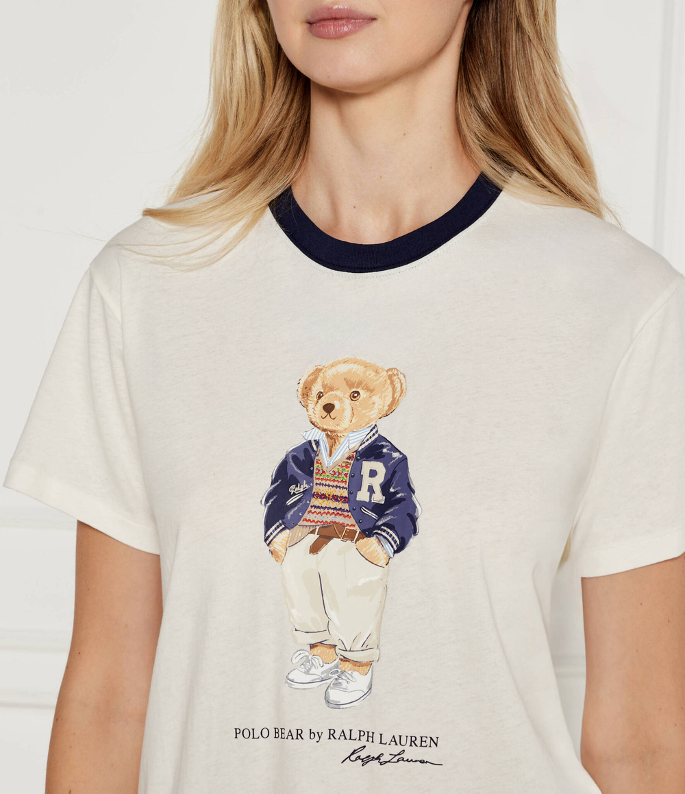 Футболка POLO RALPH LAUREN - кремовый(211941205)