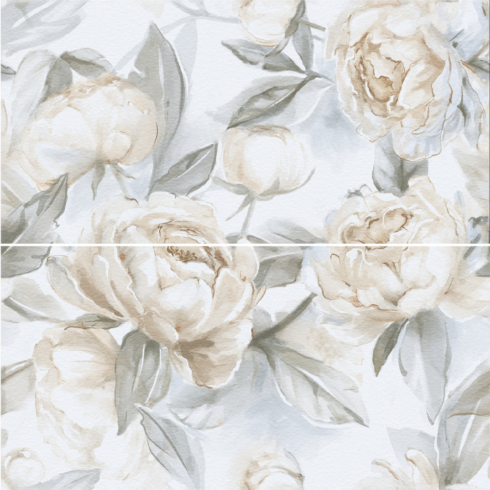 ELITE PEONIES DECOR A+B 60x120 MATT (2 шт в компл)