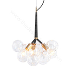 Chandelier   Original Bubble by Pelle (Black)