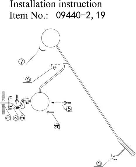 Настенный светильник Некси 09440-2,19(3000K) Kink Light