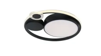 Потолочный светильник Arte Lamp STOCKHOLM A2690PL-1BK, 1хLED