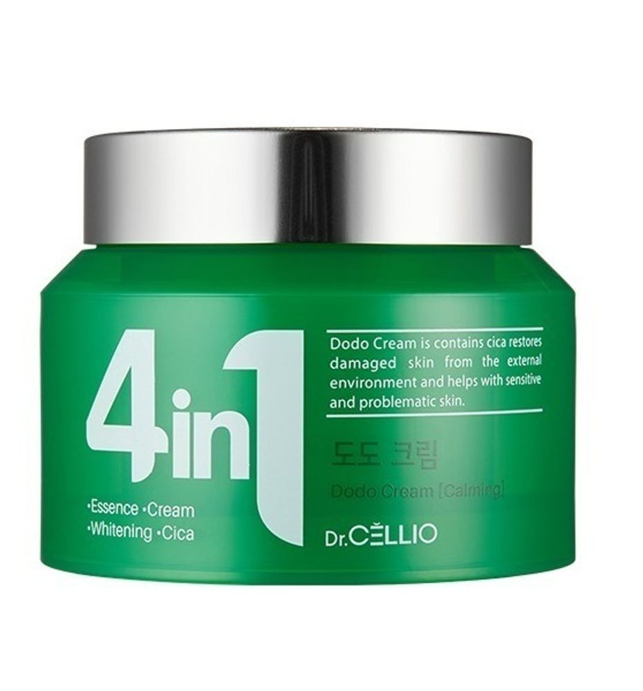 Успокаивающий крем Dr.Cellio 4in1 Dodo Calming Cream 70 мл