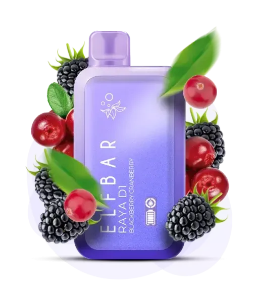 ELF BAR RAYA D1 - Blackberry Cranberry (5% nic)