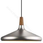 Pendant design lamp  FLOAT by Nordlux D 39 (Silver)