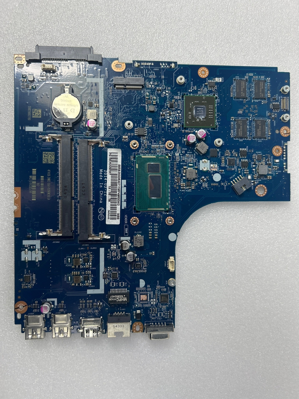 Материнская плата для ноутбука Lenovo B50-70 LA-B09 W8S 1G Intel core I3-4005U FP NDOC 1000 (5B20G06337), оригинал