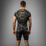 Рашгард Venum Invader SS Black/Sand