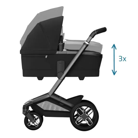 Детская коляска Maxi-Cosi Fame 2 в 1 Twillic Black