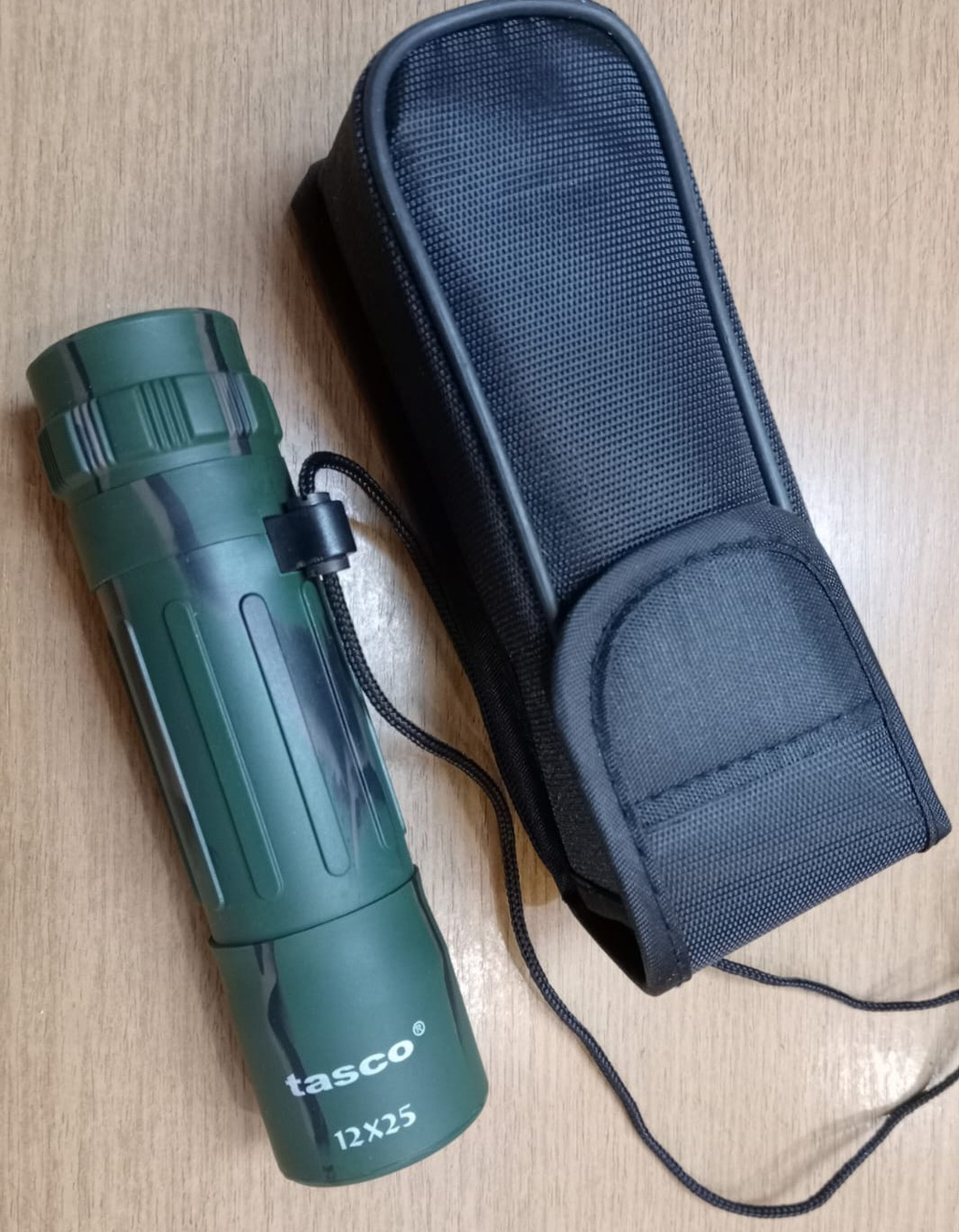 Монокуляр TASCO 12÷25 малый зеленый