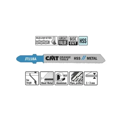 Пилки лобзиковые комплект из 5шт. CMT JT118A-5