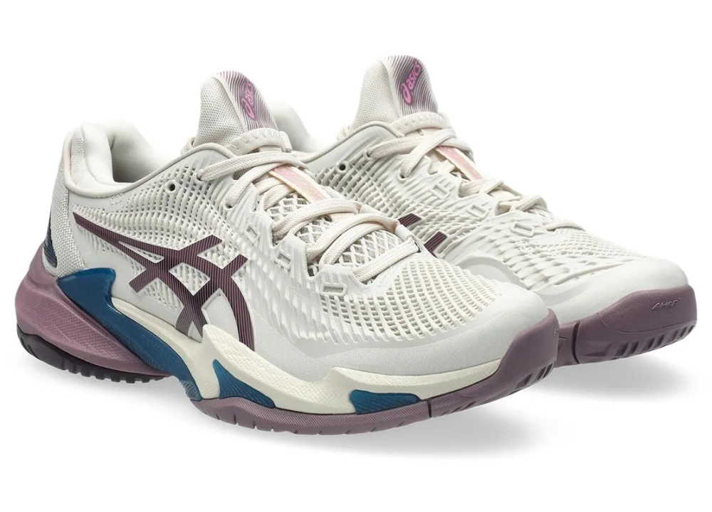 Женские теннисные кроссовки Asics Court FF 3 - soft oat/dusty mauve