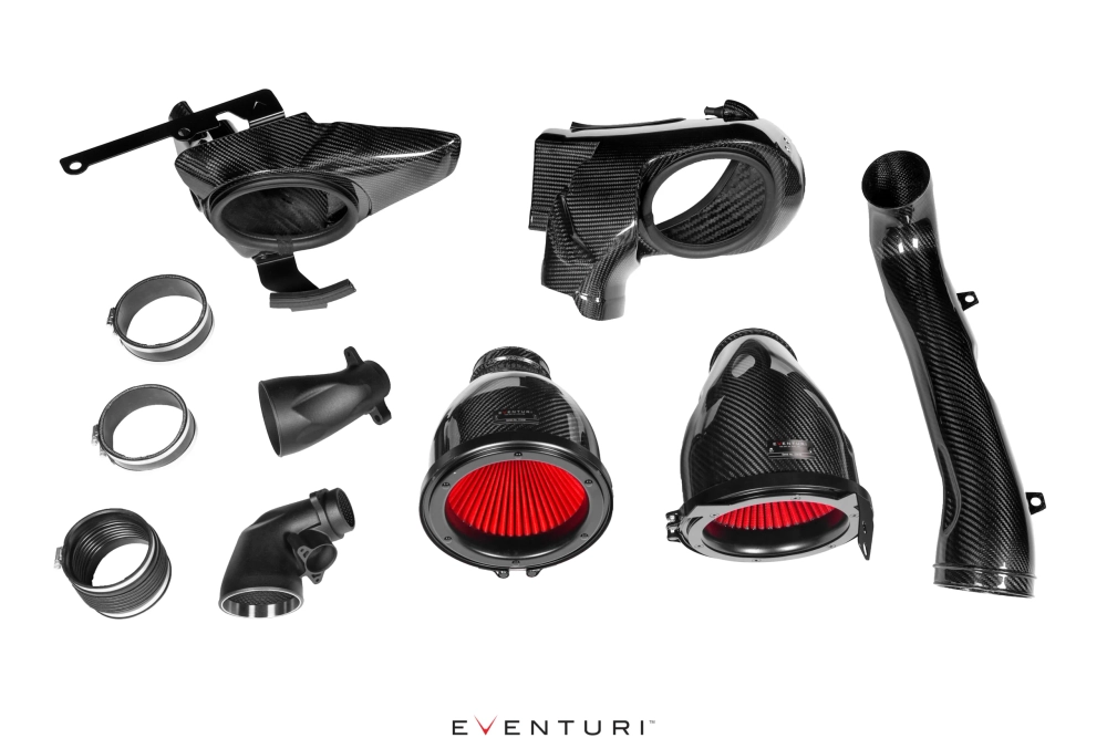 Система холодного впуска Eventuri BMW G8x M2/M3/M4 Black Carbon Intake System - V2 - Gloss