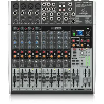 Behringer X1622USB - микшер, 4 моно,4 стерео,2 AUX-шины, процессор эффектов,USB