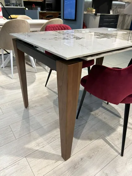Стол раздвижной Verdo 120-160х80 см, керамика