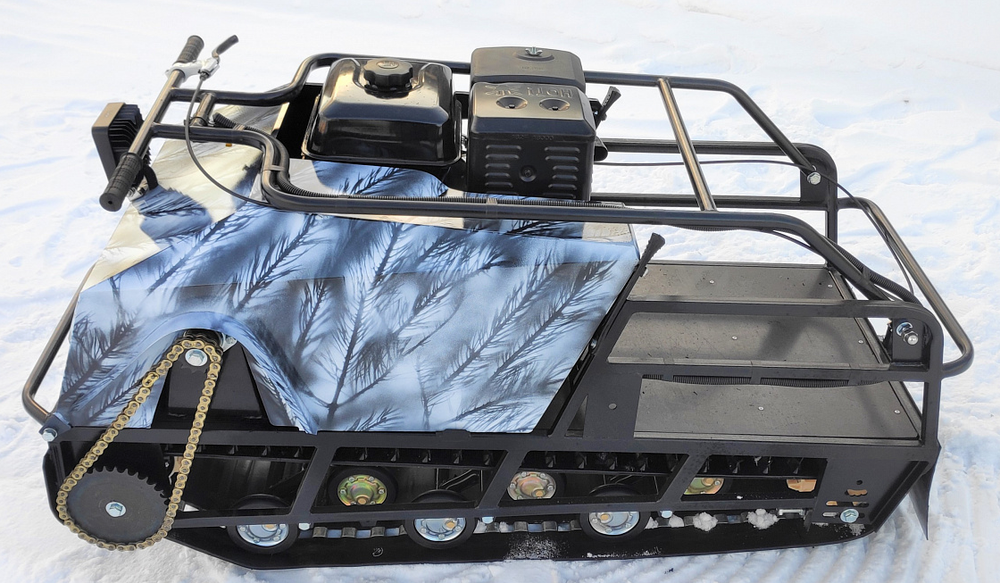 Мотобуксировщик Irondog (Железная собака) M500 20 Камуфляж Охотник