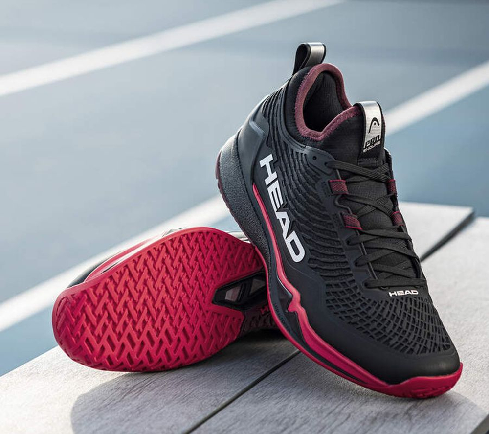 Мужские кроссовки теннисные Head Endure Pro - black/red