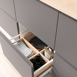 IKEA UPPDATERA  (ИКЕА УППДАТЕРА)  -  Контейнер - светлый бамбук 16х24х15 см